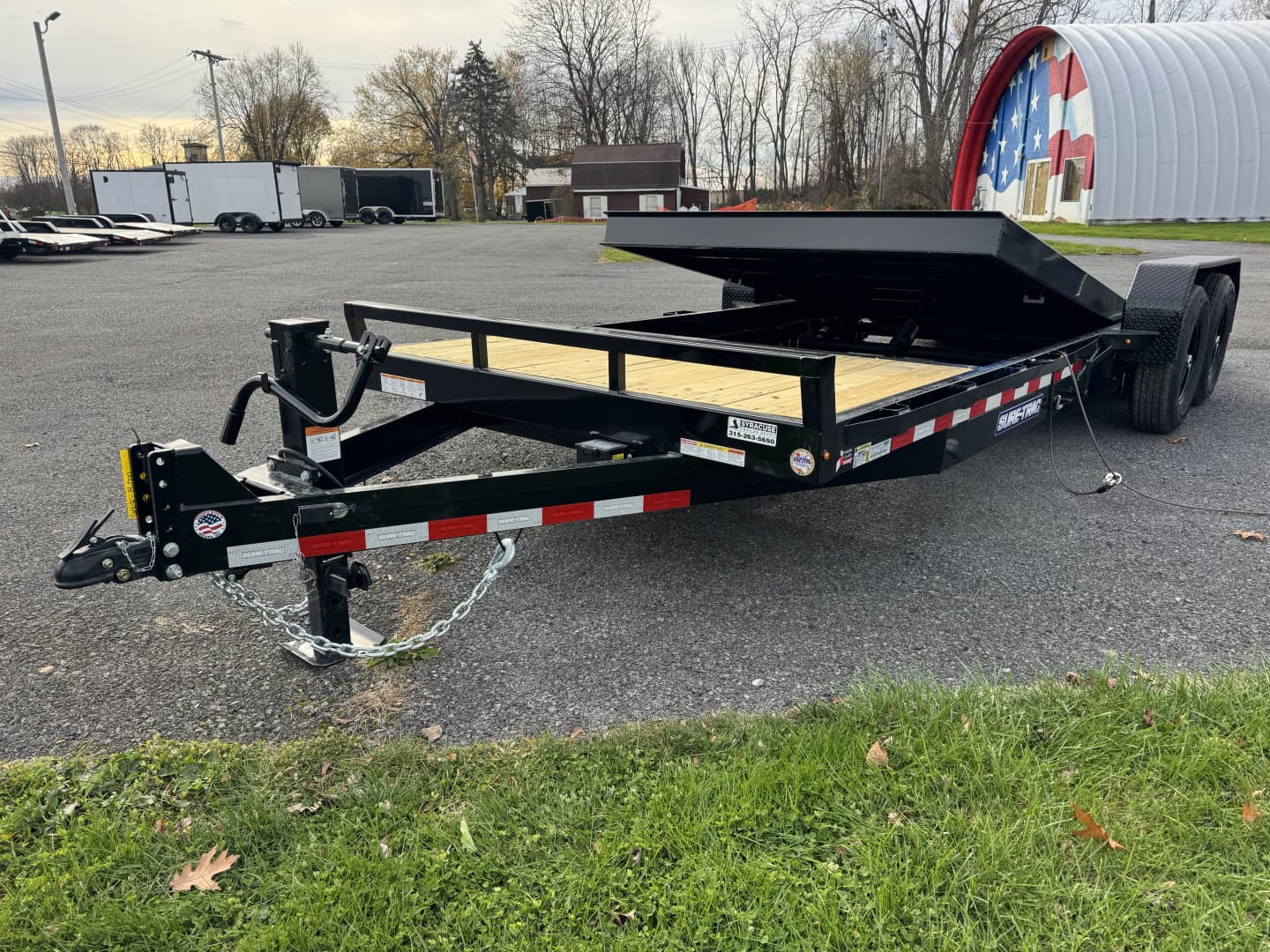 Sure-Trac 7X20(16+4) 14K Tilt Bed Equipment Trailer - View 1